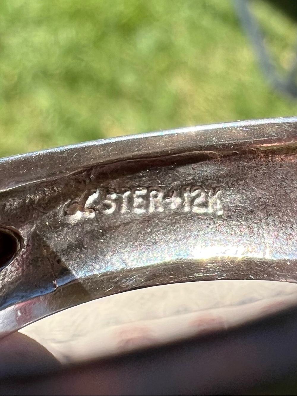 Sterling Silver & 12K Ring - Picture 8 of 9